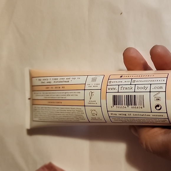 Morphe Frank Body caffeine scalp scrub NEW - Picture 2 of 6